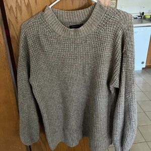American Eagle Tan Oversized Sweater